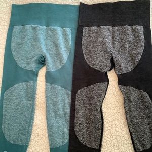 Two pairs of leggings